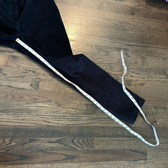 J. Jill Black Corduroy Cords Pants 12 EUC - Picture 5 of 8